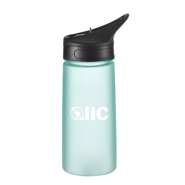 20 Oz. Tritan Frosted Water Bottle with Straw