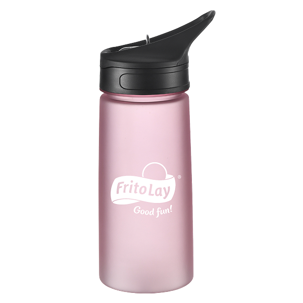 20 Oz. Tritan Frosted Water Bottle with Straw