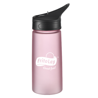 20 Oz. Tritan Frosted Water Bottle with Straw