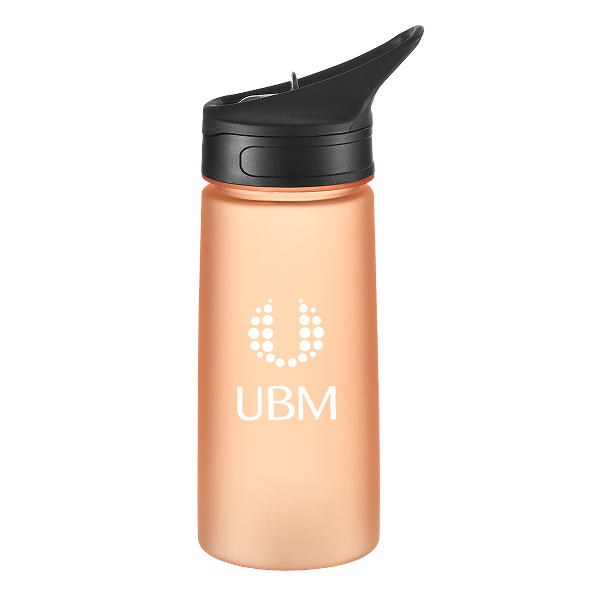 20 Oz. Tritan Frosted Water Bottle with Straw