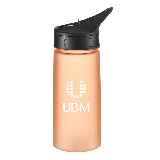 20 Oz. Tritan Frosted Water Bottle with Straw